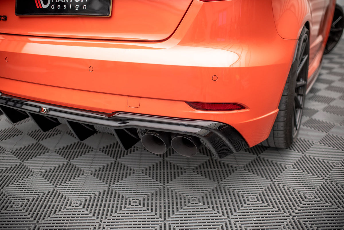 Difusor trasero + escape Milltek Sport para Audi RS3 Sportback 8V Facelift