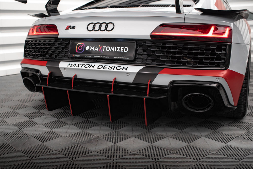 Difusor trasero Street Pro para Audi R8 Mk2 Facelift