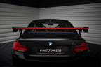 Alerón de carbono con soportes externos + LED para BMW M2 F87 / 2 / 2 M-Pack F22