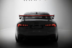 Alerón de carbono con soportes externos V.1 + LED para Audi A5 / A5 S-Line / S5 / RS5 Coupe F5 / F5 Facelift