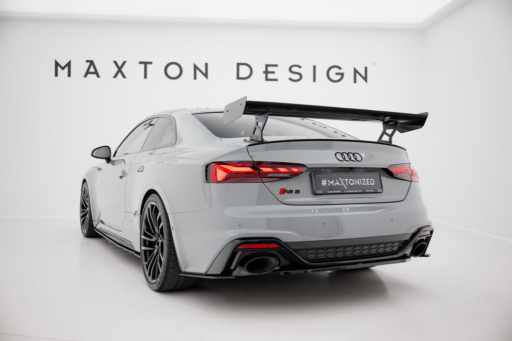 Alerón de carbono con soportes externos V.2 para Audi A5 / A5 S-Line / S5 / RS5 Coupe F5 / F5 Facelift