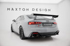 Alerón de carbono con soportes externos V.2 para Audi A5 / A5 S-Line / S5 / RS5 Coupe F5 / F5 Facelift