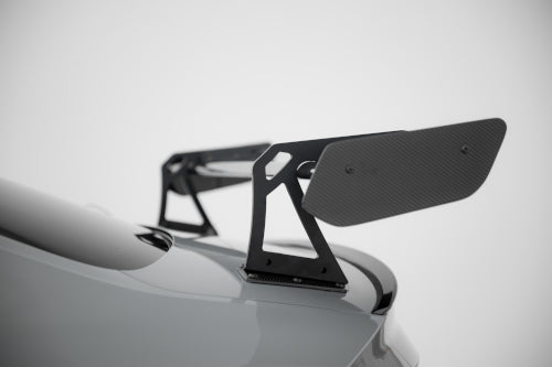 Alerón de carbono con soportes cuello de cisne para Audi A5 / A5 S-Line / S5 / RS5 Coupe F5 / F5 Facelift