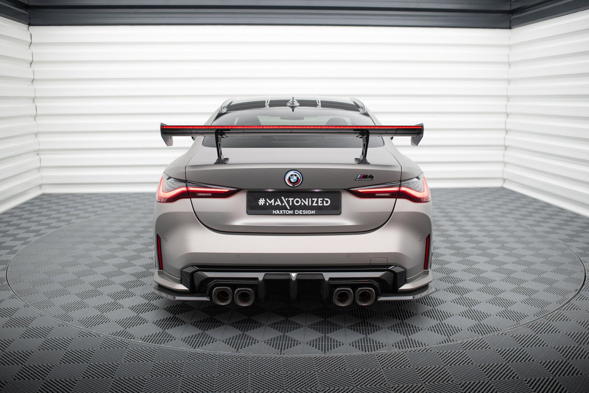 Alerón de carbono con soportes internos + LED para BMW M4 G82 / G82 Facelift / M440i / 4 M-Pack G22 / G22 Facelift