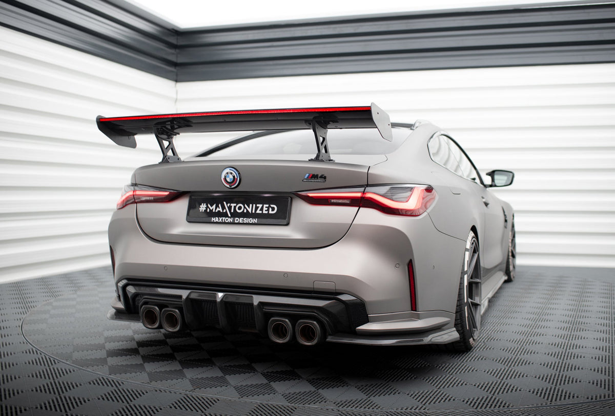 Alerón de carbono con soportes internos + LED para BMW M4 G82 / G82 Facelift / M440i / 4 M-Pack G22 / G22 Facelift