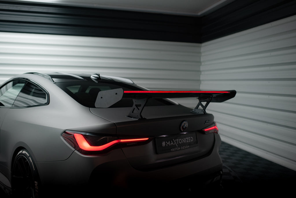 Alerón de carbono con soportes internos + LED para BMW M4 G82 / G82 Facelift / M440i / 4 M-Pack G22 / G22 Facelift