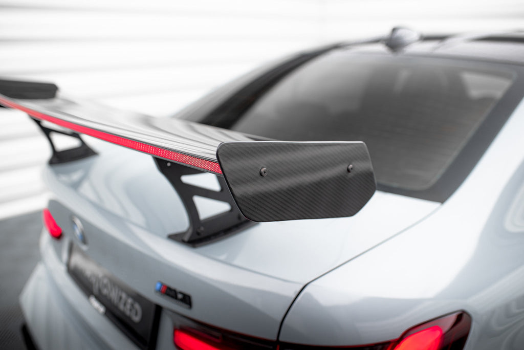 Alerón de carbono con soportes internos + LED para BMW M3 G80 / M340i G20 / 3 M-Pack G20 / 3 Standard G20