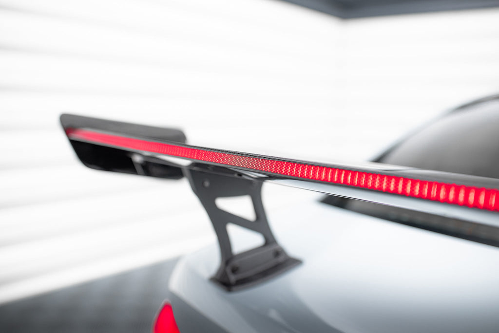 Alerón de carbono con soportes internos + LED para BMW M3 G80 / M340i G20 / 3 M-Pack G20 / 3 Standard G20