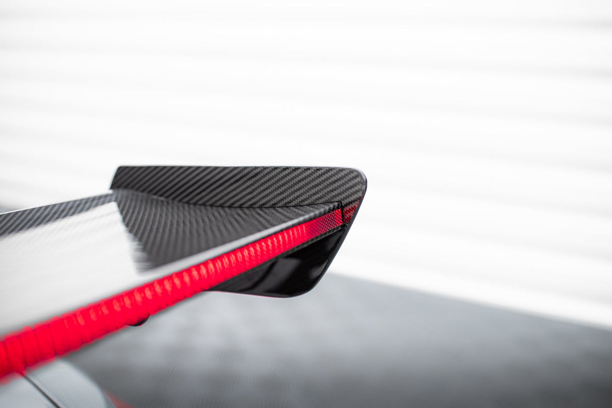 Alerón de carbono con soportes internos + LED para BMW M3 G80 / M340i G20 / 3 M-Pack G20 / 3 Standard G20