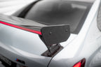 Alerón de carbono con soportes externos + LED para BMW M3 G80 / M340i G20 / 3 M-Pack G20 / 3 Standard G20