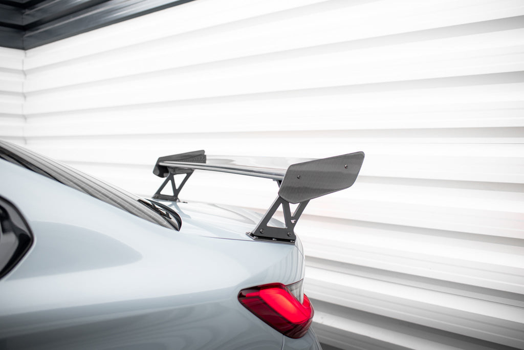 Alerón de carbono con soportes externos + LED para BMW M3 G80 / M340i G20 / 3 M-Pack G20 / 3 Standard G20