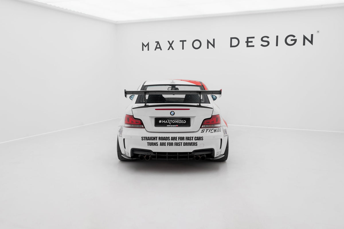 Alerón de carbono con soportes internos V.1 para BMW 1 M E82