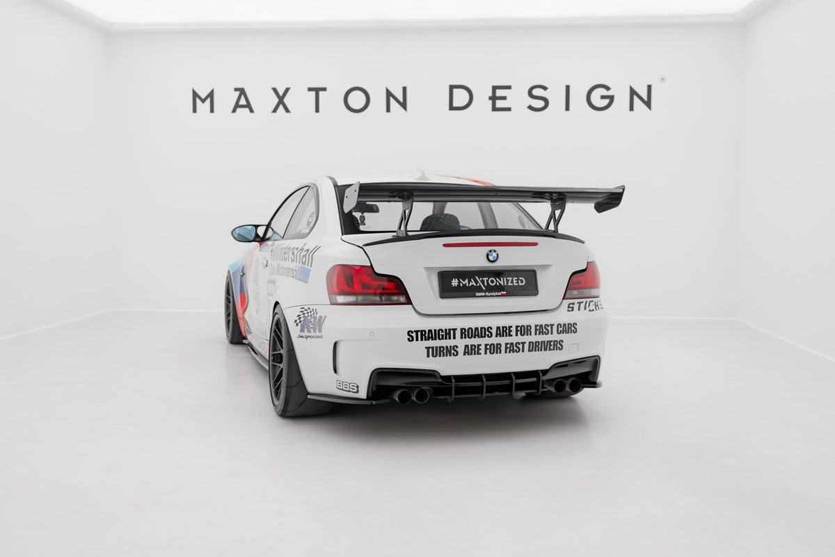 Alerón de carbono con soportes internos V.1 para BMW 1 M E82
