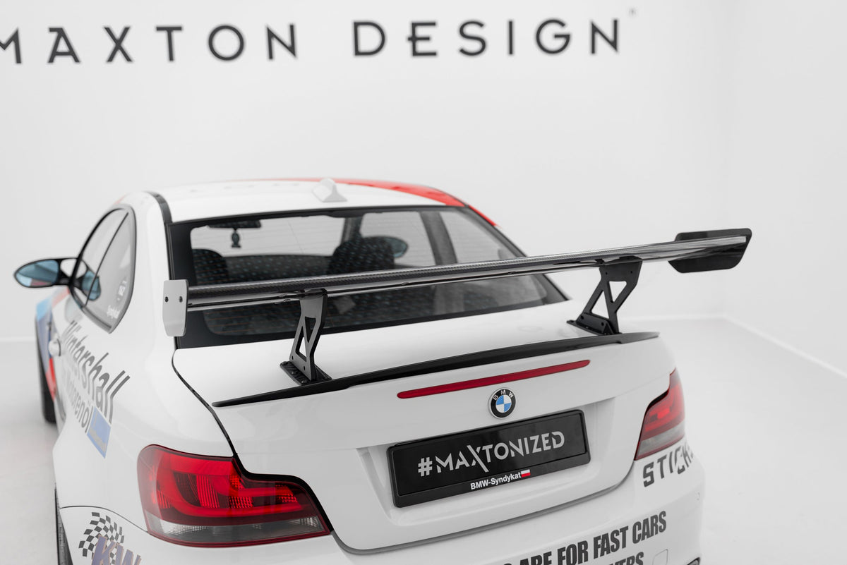Alerón de carbono con soportes internos V.1 para BMW 1 M E82