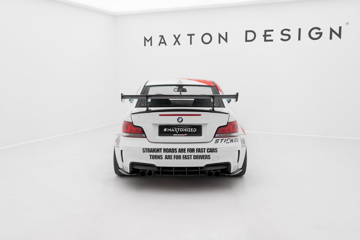 Alerón de carbono con soportes internos V.2 para BMW 1 M E82