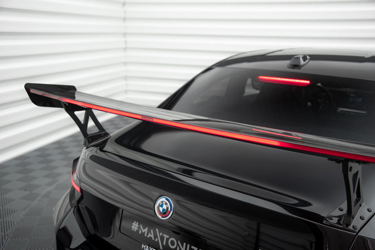 Alerón de carbono con soportes externos + LED para BMW M2 G87 / M240i / 2 M-Pack / 2 Standard G42
