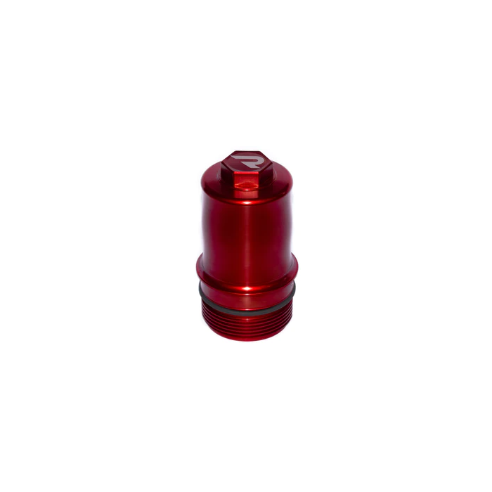 Billet aluminum oil filter housing for 1.8 / 2.0 TSI engines - EA888.3 and EA888.4 (Red)