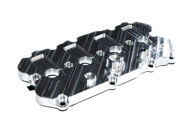 Tapa de balancines RTMG Performance para motores EA113 2.0 TFSI plata con junta