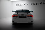 Alerón de carbono con soportes internos + LED para Audi A3 / A3 S-Line / S3 / RS3 Sedan 8V / 8V Facelift