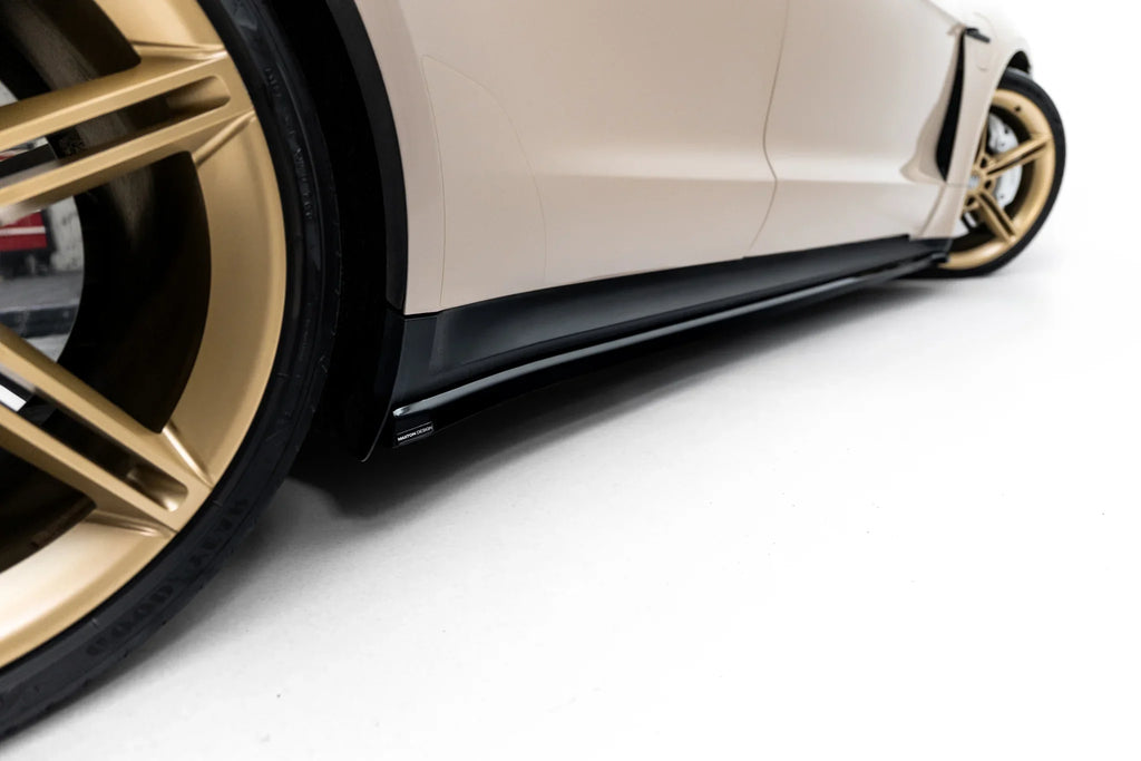 Difusores de taloneras para Porsche Taycan / Taycan 4 / Taycan 4S / Taycan GTS Mk1