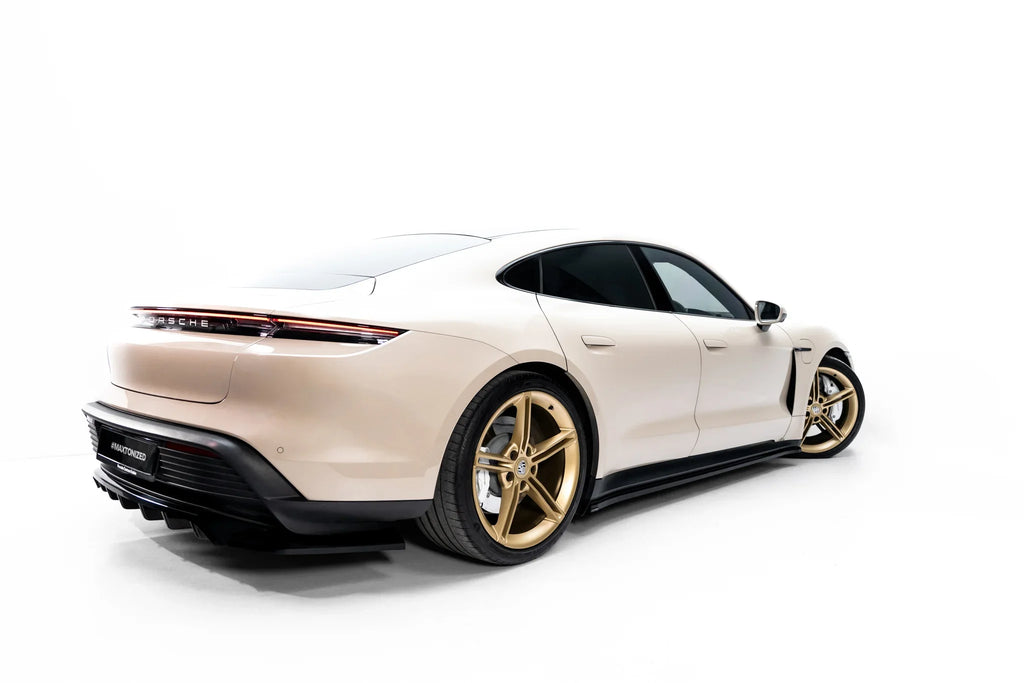 Difusores de taloneras para Porsche Taycan / Taycan 4 / Taycan 4S / Taycan GTS Mk1