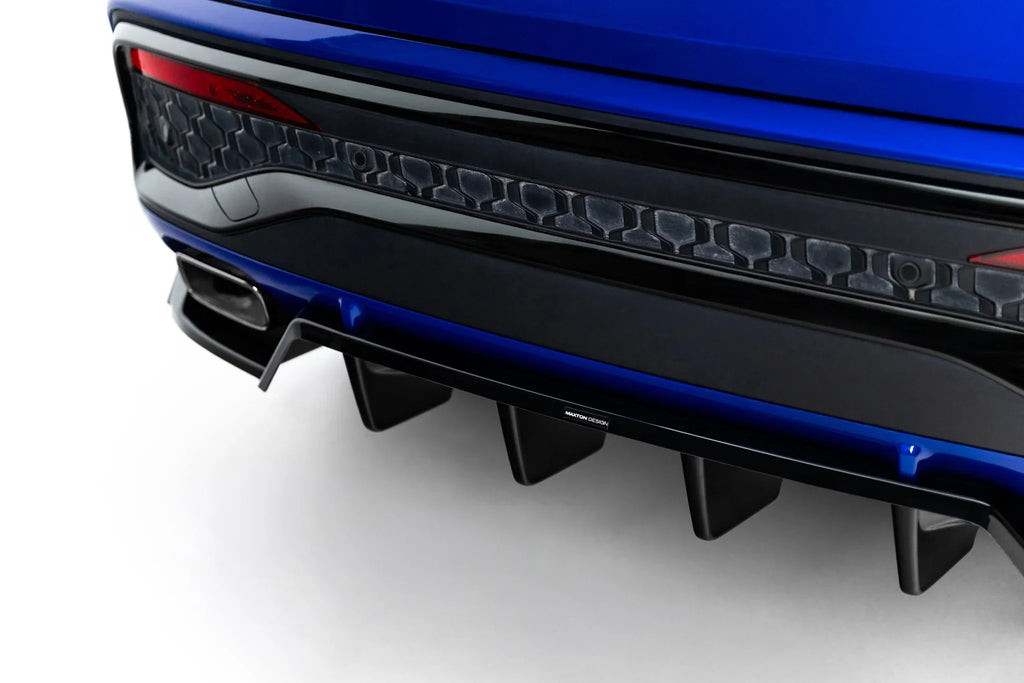 Splitter trasero (con barras verticales) para Audi Q5 S-Line Sportback / SUV Mk3