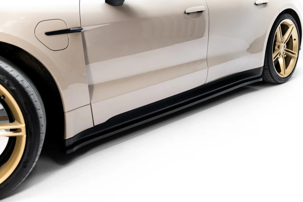 Difusores de taloneras para Porsche Taycan / Taycan 4 / Taycan 4S / Taycan GTS Mk1