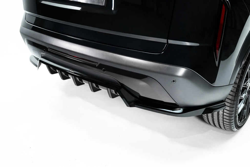 Splitter trasero (con barras verticales) para Jaecoo 7 Hybrid Mk1