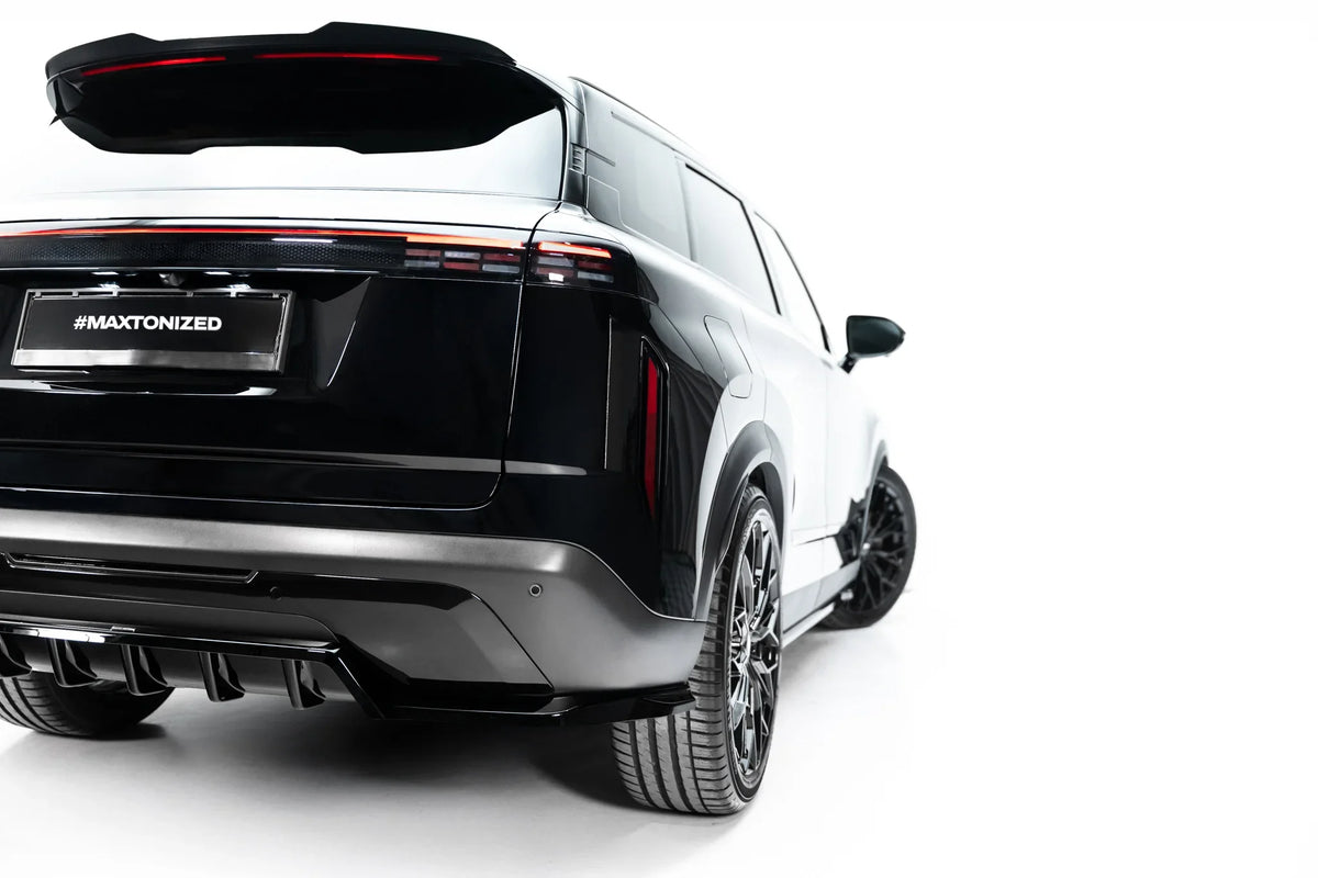 Splitter trasero (con barras verticales) para Jaecoo 7 Hybrid Mk1