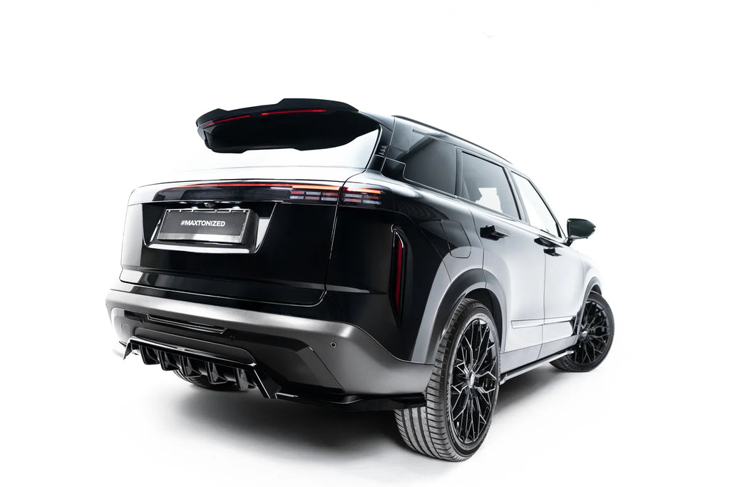 Splitter trasero (con barras verticales) para Jaecoo 7 Hybrid Mk1