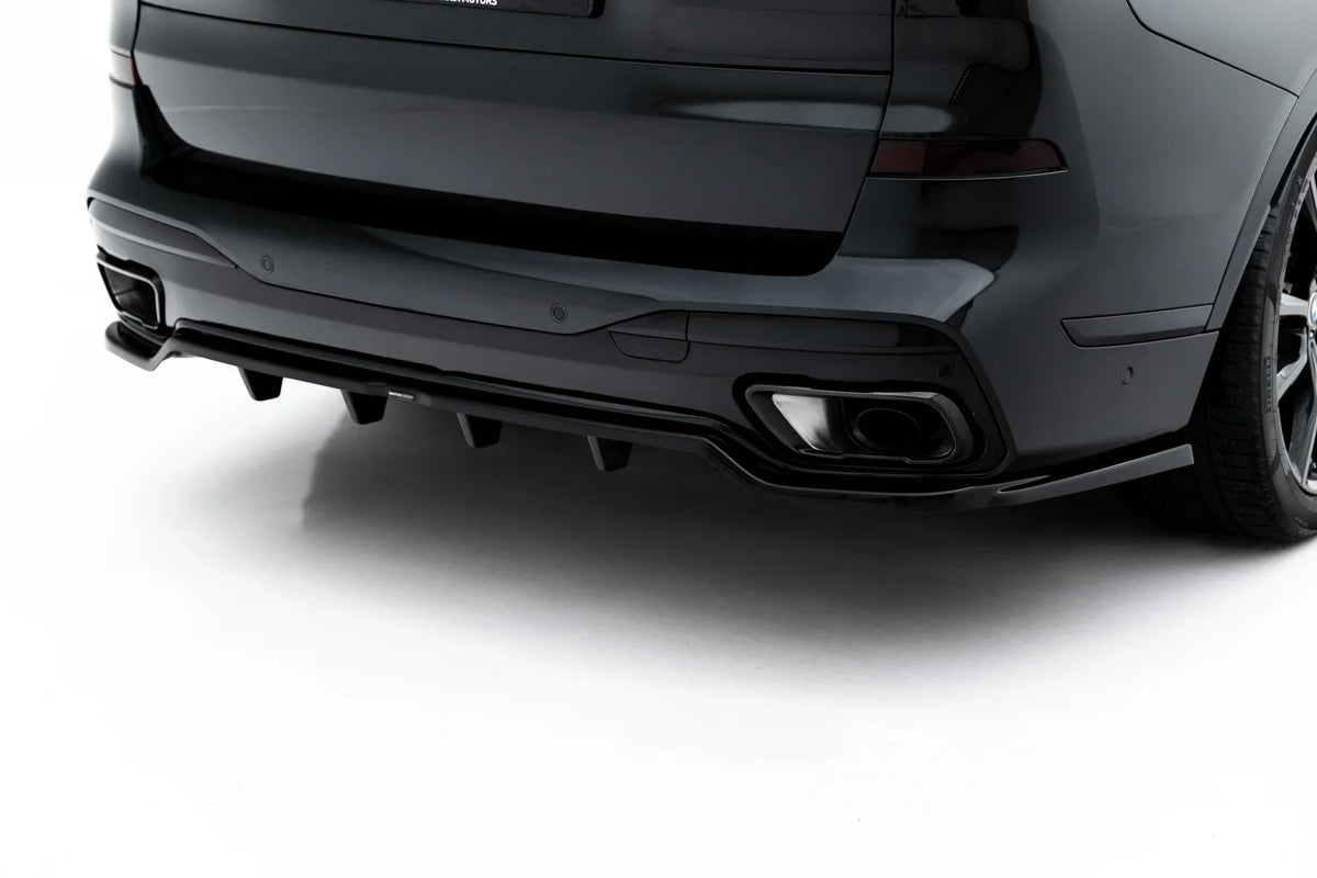 Splitter trasero (con barras verticales) para BMW X7 M-Pack G07