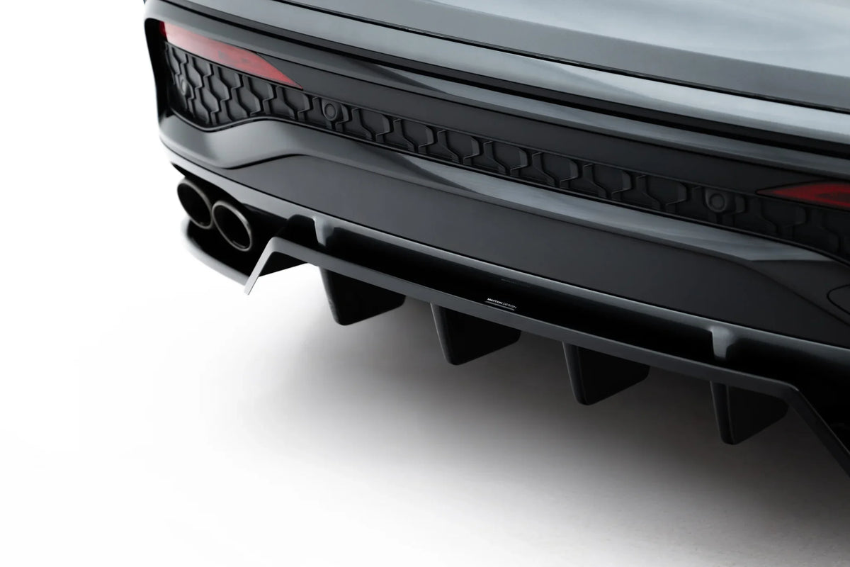 Splitter trasero (con barras verticales) para Audi SQ5 Sportback / SUV Mk3