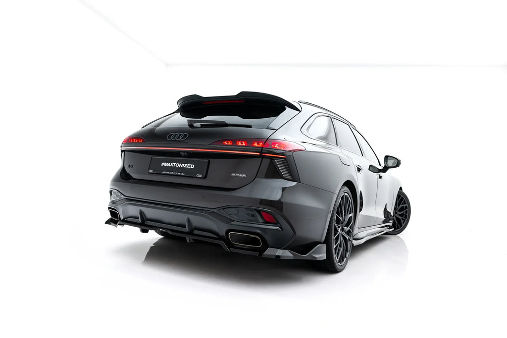 Splitter trasero (con barras verticales) V.4 para Audi A6 S-Line C9