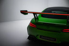 Alerón de carbono + LED para Mercedes-AMG GTR C190 Facelift