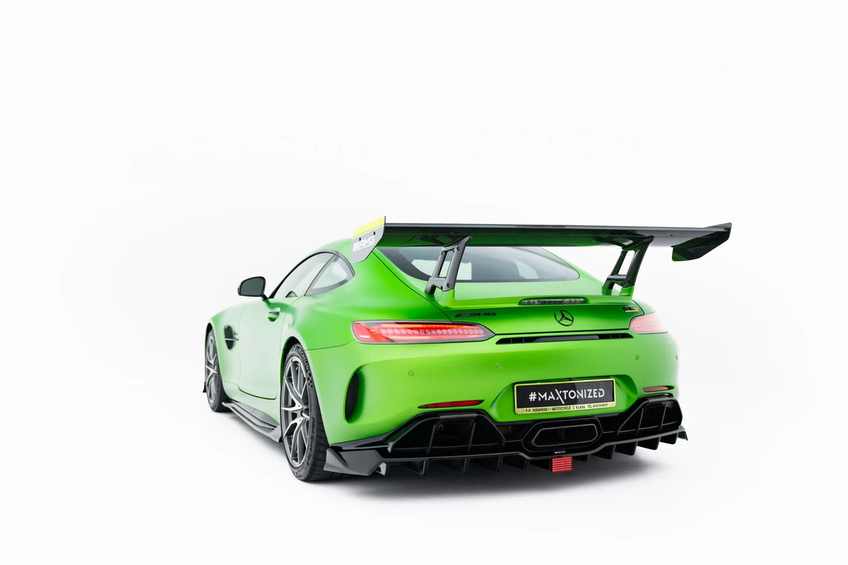 Alerón de carbono + LED para Mercedes-AMG GTR C190 Facelift