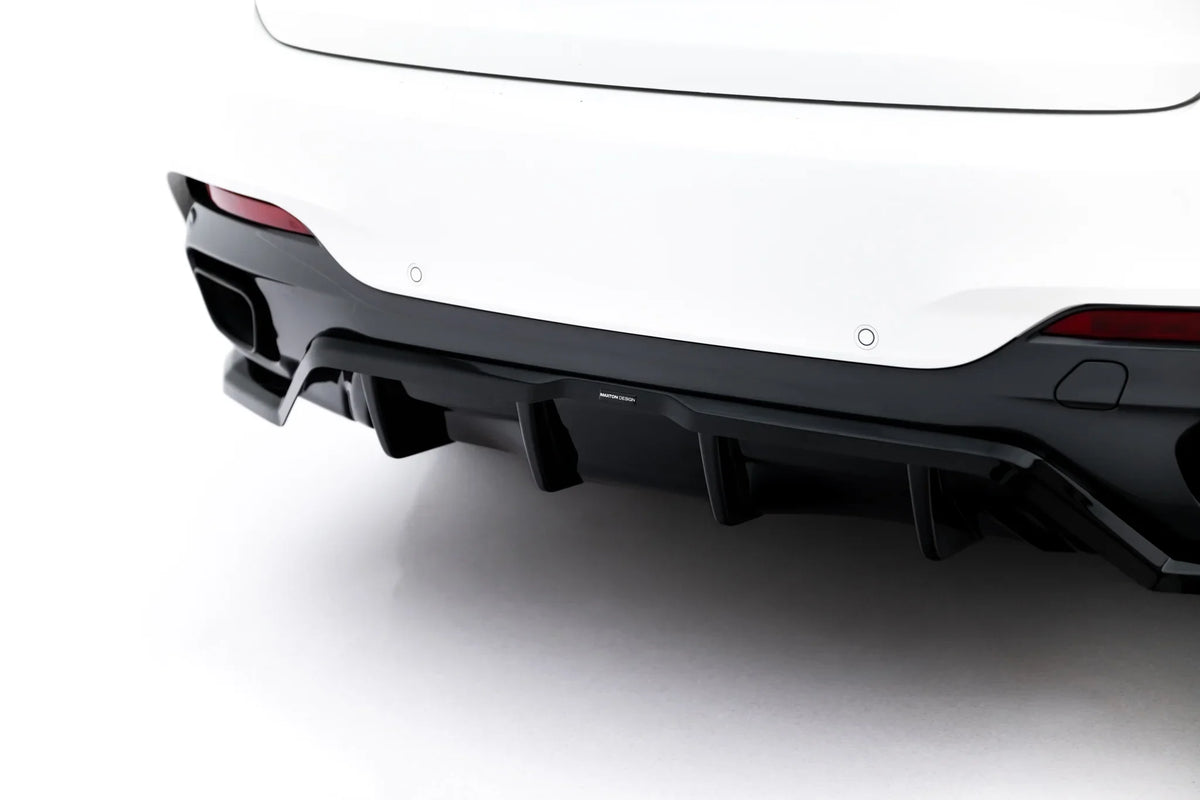 Splitter trasero (con barras verticales) para BMW X6 M-Pack F16