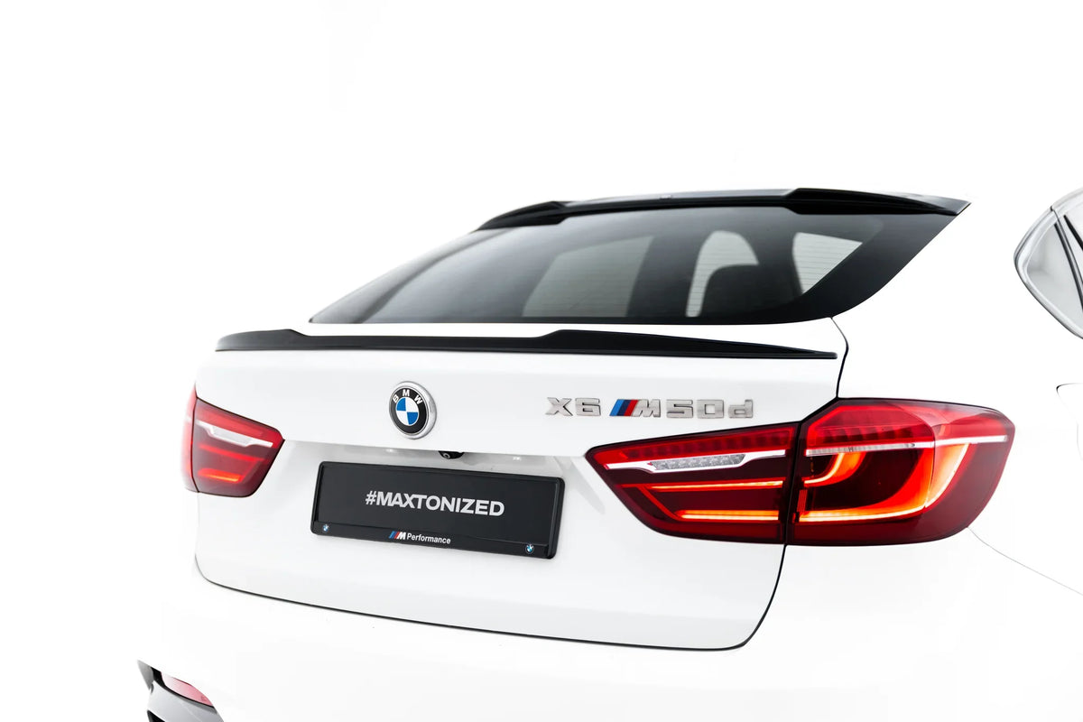Extensión de alerón 3D V.1 para BMW X6 F16 M-Pack / X6 M F86