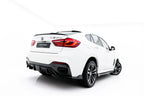 Splitter trasero (con barras verticales) para BMW X6 M-Pack F16