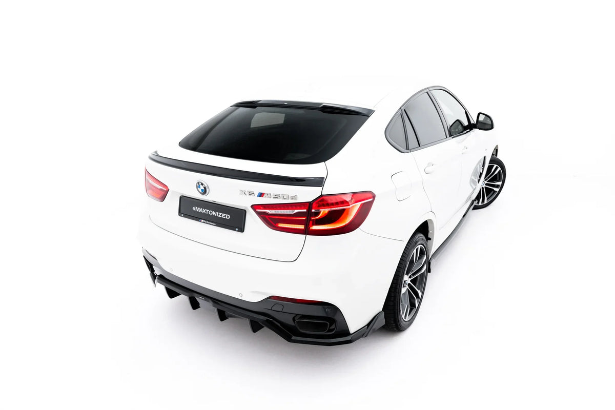 Extensión de alerón 3D V.2 para BMW X6 F16 M-Pack / X6 M F86