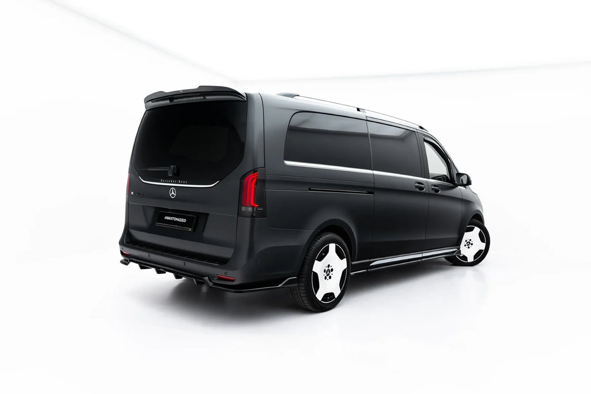 Splitter trasero (con barras verticales) para Mercedes-Benz V AMG-Line W447 Facelift 2
