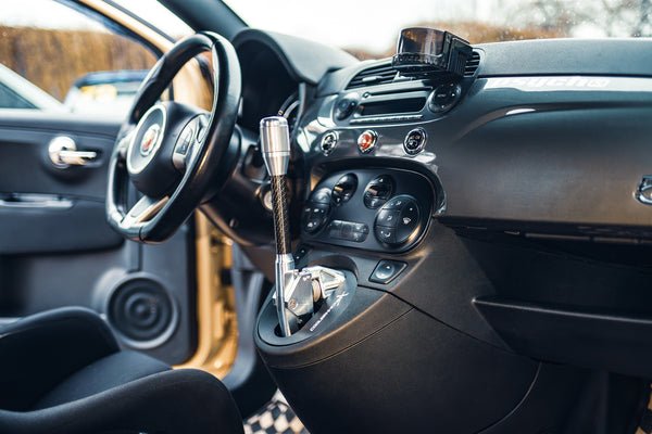 Short shifter Coolerworx para Fiat 500 Abarth NSB Bulb naranja