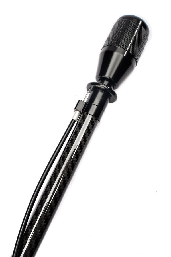 Coolerworx Short Shifter para BMW E30 E36 E46 E60 E80 E81 E82 E90 E91 E92 F20 F21 F22 F30 F31 F80 F81 F82 G80 G81 G82 Carbon Pro (PRO (379 mm) / Drop Plata)