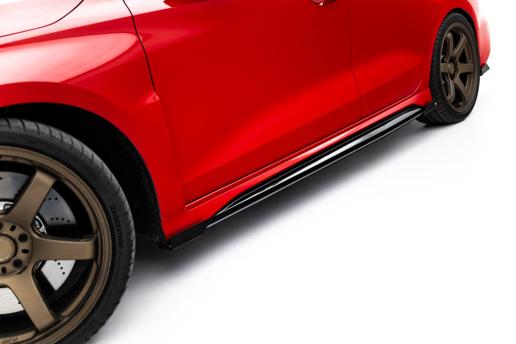 Difusores de taloneras Street Pro + flaps para Audi RS3 Sedan 8Y Facelift
