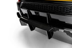 Splitter trasero de fibra de carbono prepreg (con barras verticales) para Lamborghini Urus Mk 1