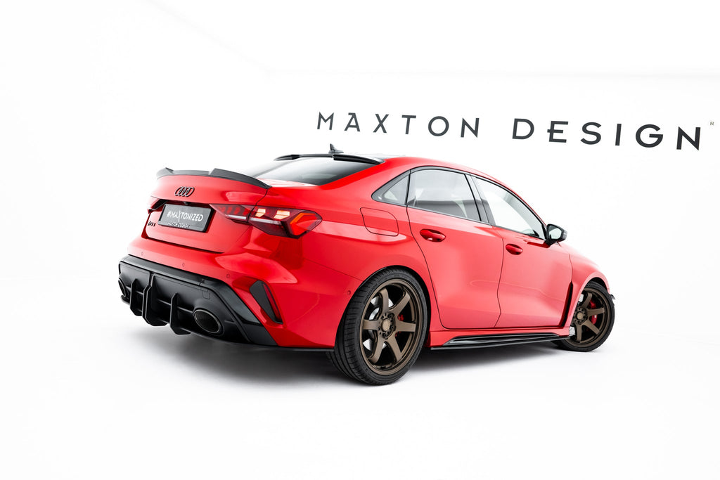 Difusores de taloneras Street Pro para Audi RS3 Sedan 8Y Facelift