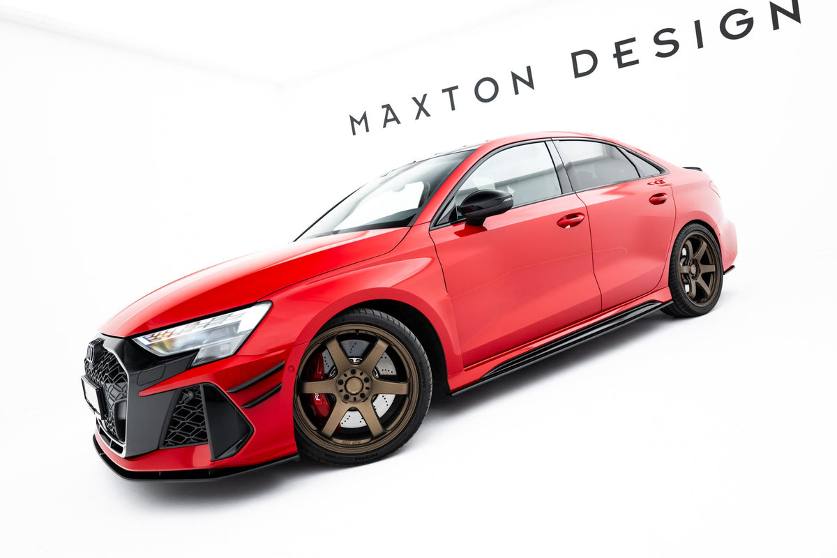 Difusores de taloneras Street Pro para Audi RS3 Sedan 8Y Facelift