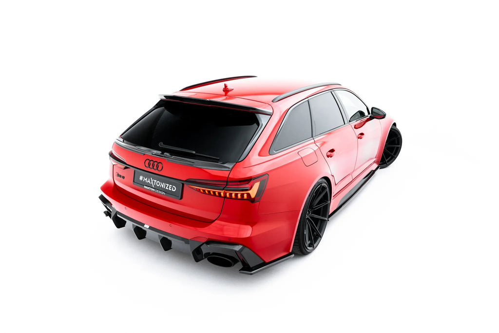 Kit de splitters de fibra de carbono prepreg para Audi RS6 C8 / C8 Facelift