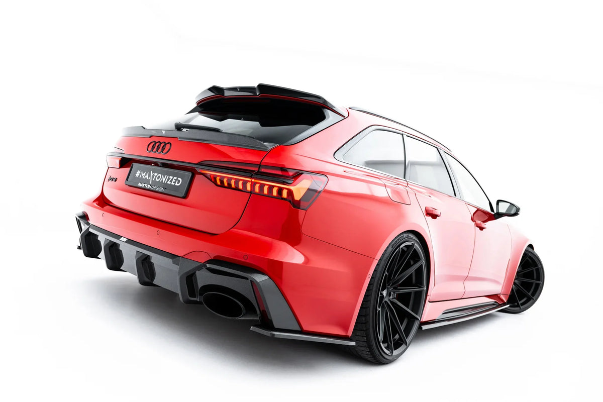 Kit de splitters de fibra de carbono prepreg para Audi RS6 C8 / C8 Facelift