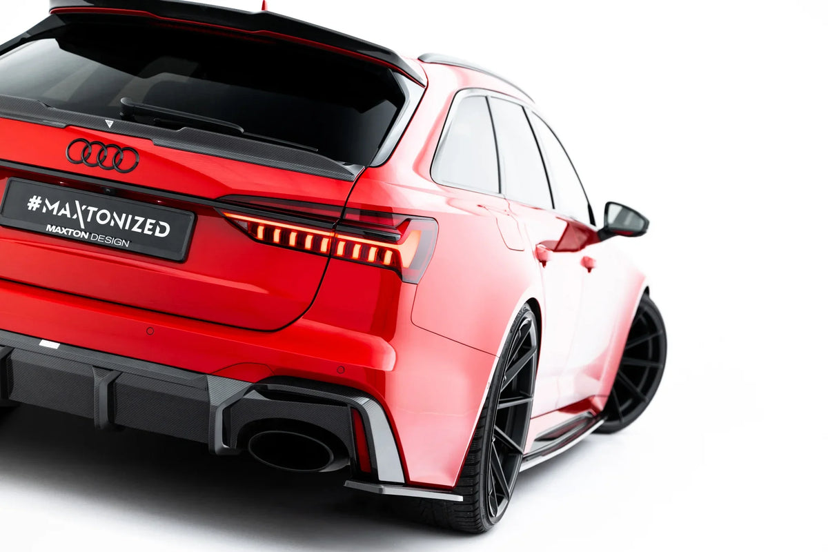 Kit de splitters de fibra de carbono prepreg para Audi RS6 C8 / C8 Facelift