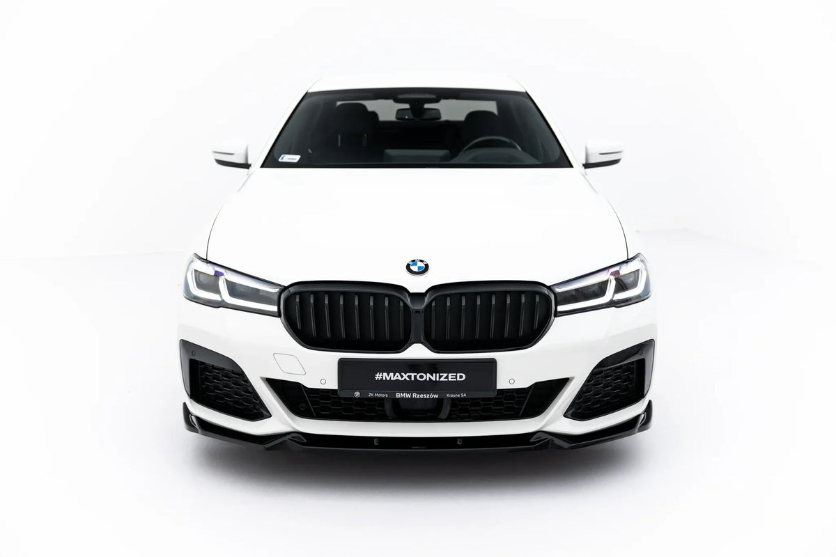 Splitter delantero V.1 para BMW 5 M-Pack / M550i / M550d Sedan / Touring G30 / G31 Facelift